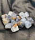 Dendritic Gray Agate Tumbled Stones