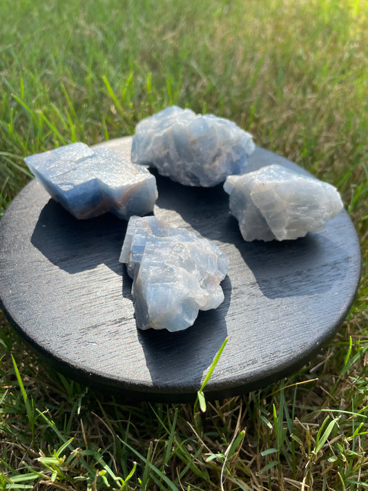 Raw Blue Calcite